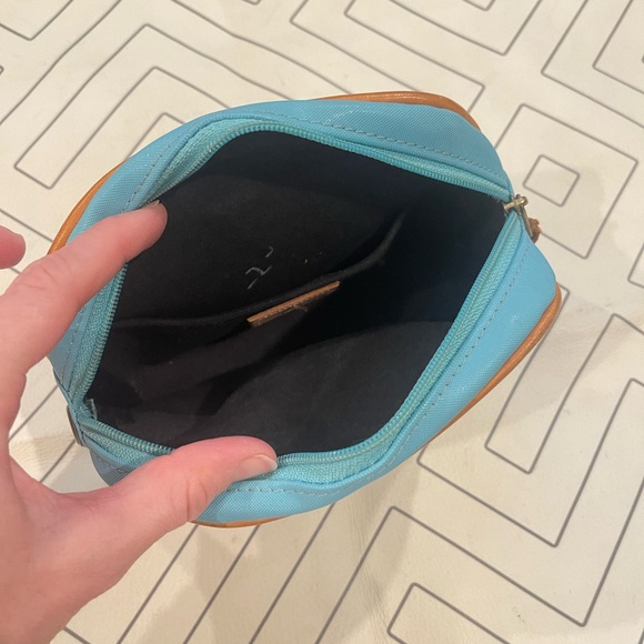 Jon Hart Blue Canvas Clutch - Picture 8 of 9